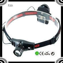 Poppas T20 Popular XPE R5 LED 3 * AAA Dry Battery LED Headlamp Convient pour l&#39;extérieur et les activités.